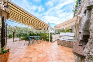 Balkon atau teras di Villa San Lorenzo