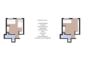 ein Blockdiagramm eines Gebäudes mit den Wörtern, die für den Wiederaufbau erforderlich sind in der Unterkunft Apt 09 Stylish Studio Steps from Sea & Promenade in Brighton & Hove