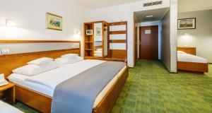 Postel nebo postele na pokoji v ubytování Best Western Airport Hotel Stella