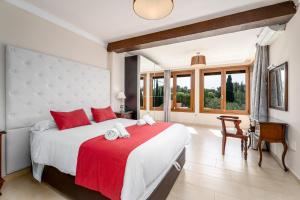 Posteľ alebo postele v izbe v ubytovaní Villa mariposa