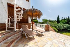 Balkón alebo terasa v ubytovaní Villa mariposa