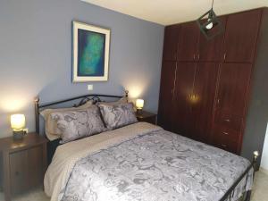 Postel nebo postele na pokoji v ubytování Silkes Apartment