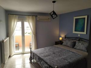 Postel nebo postele na pokoji v ubytování Silkes Apartment