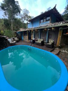 Kolam renang di atau dekat dengan Pousada Lua Bonita