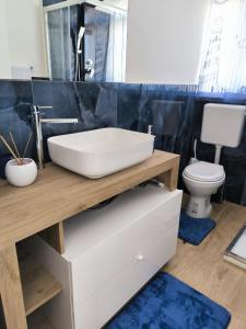 Koupelna v ubytování GM&V casa vacanze