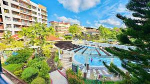 a view of a pool at a resort at 2BR Kelsey Haven With Balcony in Davao City +24 photos