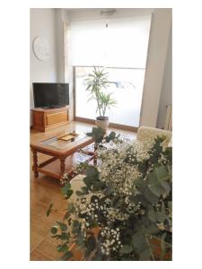 TV a/nebo společenská místnost v ubytování Pension Villa **