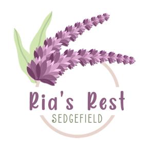 a wreath of purple onions with the text ritas best selected at Ria's Rest Self Catering Flatlet in Sedgefield