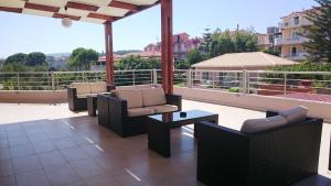 A balcony or terrace at Zoi Apartments