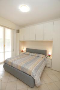 Ένα ή περισσότερα κρεβάτια σε δωμάτιο στο Casa Farfa