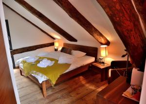 Postel nebo postele na pokoji v ubytování Unique Hotel Fusio