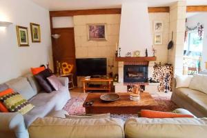 Zona d'estar a French Pyrenees Luxury
