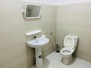 Vannituba majutusasutuses White Villa Hotel