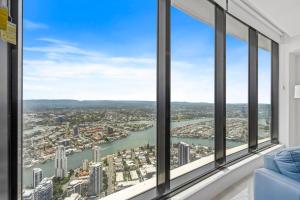 Γενική άποψη της πόλης Χρυσή Ακτή ή θέα της πόλης από  αυτό το διαμέρισμα