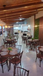 Restaurace v ubytování Hotel Hiperion Maringá