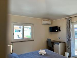 B&B Galatea客房内的一张或多张床位