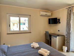 B&B Galatea客房内的一张或多张床位