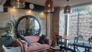 Posezení v ubytování heleni malka hotel