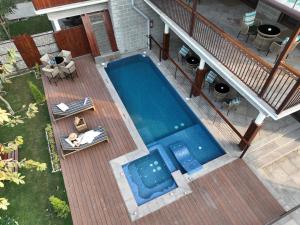 Bazén v ubytování Aahana Resort - Jim Corbett nebo v jeho okolí