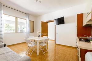 TV a/nebo společenská místnost v ubytování Casa vacanze Tafuro