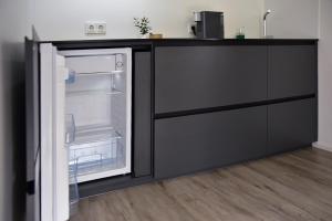 Η κουζίνα ή μικρή κουζίνα στο Top Wohnung in Refrath bei Köln