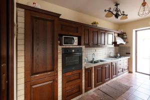 Cucina o angolo cottura di Villa Vesuvio