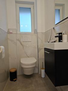 Koupelna v ubytování Appartment Jasmin