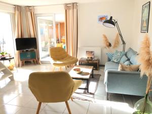 Et tv og/eller underholdning på La Maison d'en face