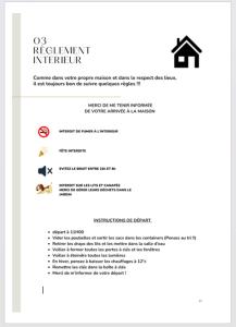 Certifikát, ocenenie alebo iný dokument vystavený v ubytovaní Cosy Giverny