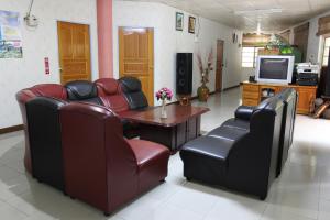Televisyen dan/atau pusat hiburan di Lin Tea B&B