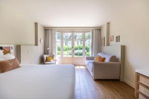 La Villa du Moulleau客房内的一张或多张床位