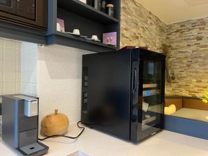 Kuchyň nebo kuchyňský kout v ubytování Deluxe Apartement Tirol