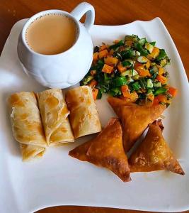 旅馆内部或周边提供的食物