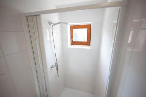 Koupelna v ubytování PAPI Apartmán