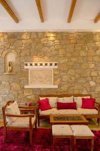 A seating area at Artemis Hotel