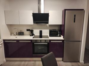 Een keuken of kitchenette bij Apartamento Opincho