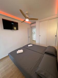 Hany apartment Tropic mar 18-C客房内的一张或多张床位