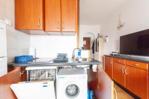 Kuchyňa alebo kuchynka v ubytovaní Appartement Vue Mer - Albatros