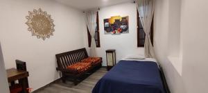 Postel nebo postele na pokoji v ubytování Minka Hostel