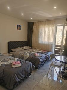 Posteľ alebo postele v izbe v ubytovaní Apartman Aleksandar 1