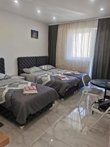 Posteľ alebo postele v izbe v ubytovaní Apartman Aleksandar 1