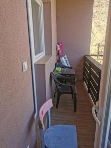 Balkón nebo terasa v ubytování Apartman Aleksandar 1