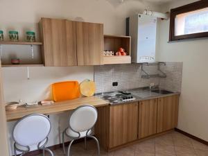 Kuchyň nebo kuchyňský kout v ubytování Residence Contessa Casalini