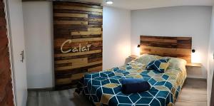 Letto o letti in una camera di Minka Hostel