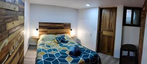 Letto o letti in una camera di Minka Hostel