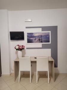 TV a/nebo společenská místnost v ubytování Kristal