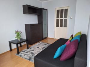 Гостиная зона в Turkusowa Apartament