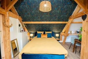 Posteľ alebo postele v izbe v ubytovaní La Chevannaise - Chambre d'Hôtes proche d'Auxerre