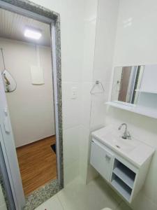 Koupelna v ubytování Studio Prime - Niterói 704