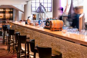 Lounge nebo bar v ubytování Hilton Berlin